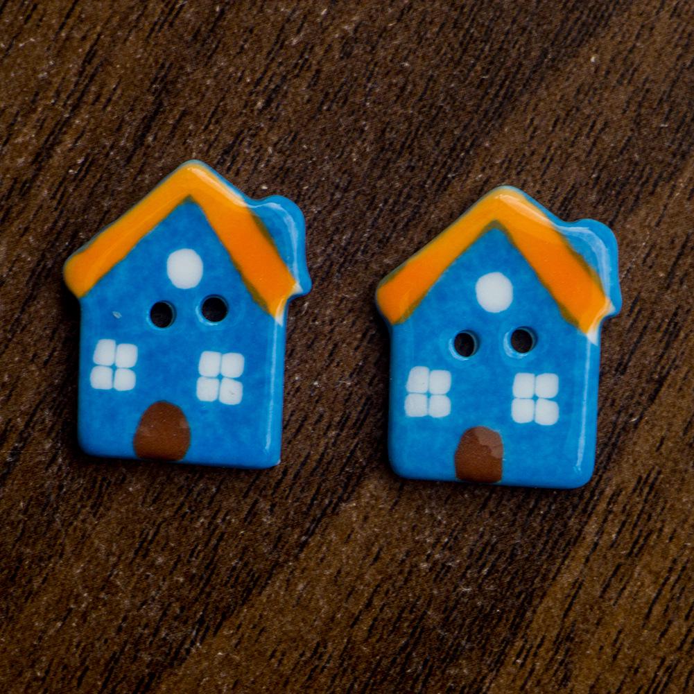 24mm Dopamine House Handmade Ceramic Jewelry Buttons