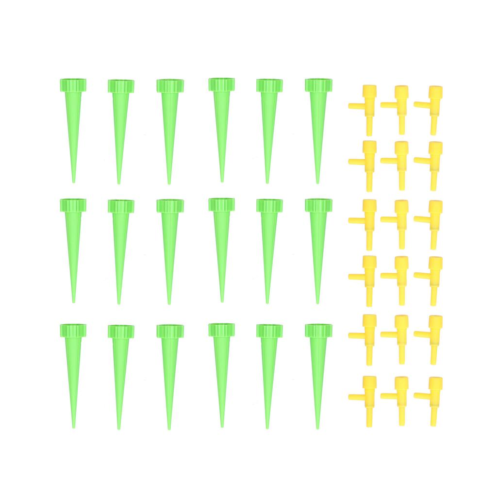 18PCS Self Watering Spikes Automatic Plant Watering Devices with Control Valve  