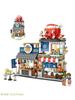 Loz Building Blocks Japanese-Style Street View Store Mini Small Particles Assembled Toy Puzzle Girl Boy