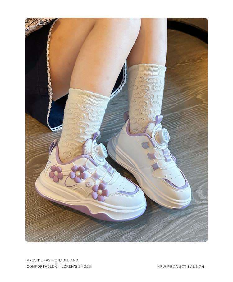KindersportSchuhe 2025: Stylische Whiteboard-Sneaker für Mädchen - Perfekt für Frühling & Herbst, Vielseitig & Süß