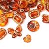 20g Perline Acriliche Sfuse, Trasparente Stile Vintage Smerigliato Oro in Rilievo, Adatte Per Braccialetti, Collane, Ciondoli e Accessori per Gioielli Fai da Te