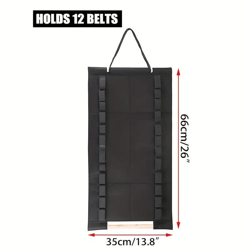 Taekwondo & Karate Belt Display Stand - Promotion Belt Rack Hanger