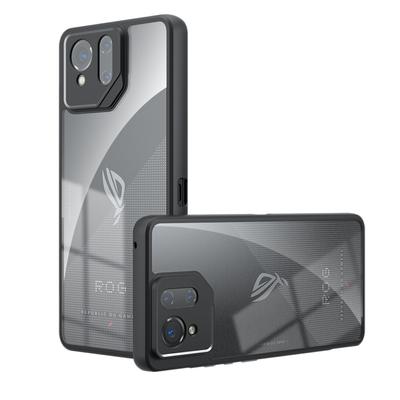 Custodia Trasparente Antiurto in Acrilico per ASUS Rog Phone 9 Pro Phone 8Pro 7 Cover Posteriore Rigida Armor Protezione Bordo Anti-shock