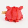 Punyumen Octopus Plush Toy with Keychain, 6cm, Cute Small Marine Life Charm, Soft To the Touch, Durable, Perfect for Christmas or Birthday Gifts (Red)