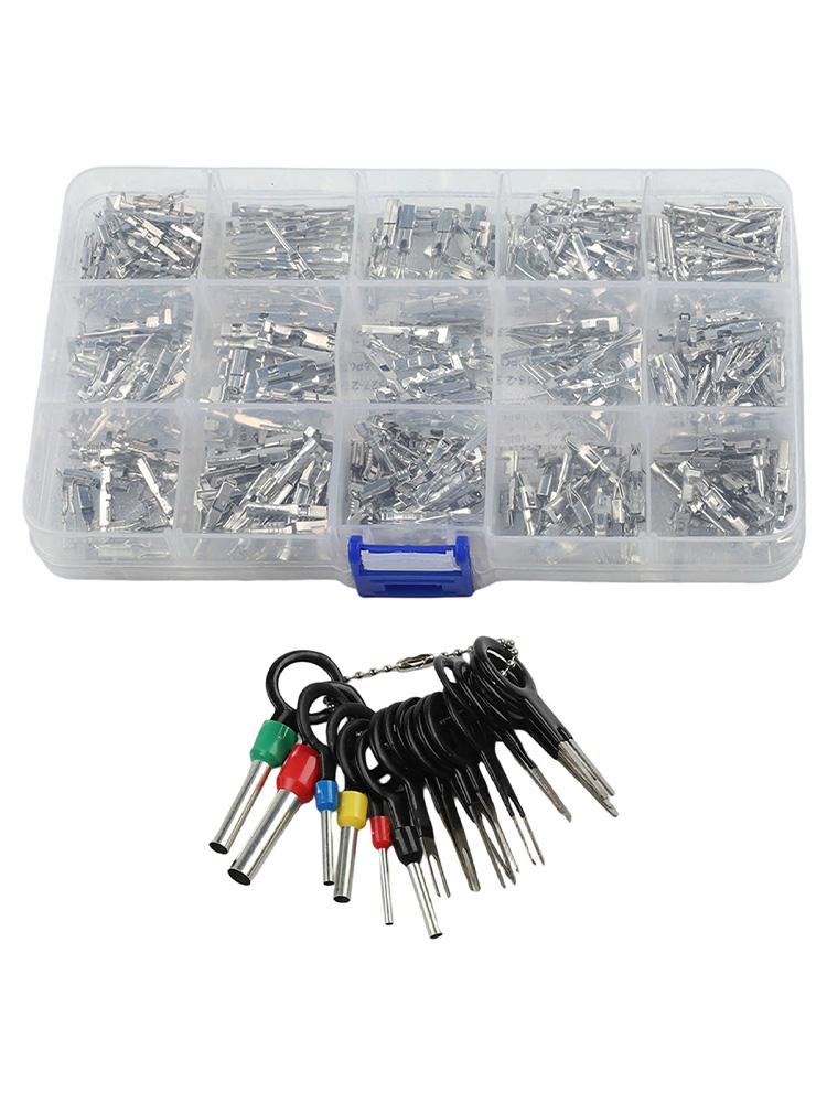 1 1.5 1.8 2.2 2.8 3.5mm Terminal Pins Kit Automotive Compatibility Easy Installation Maintenance Tool Reliable Performance