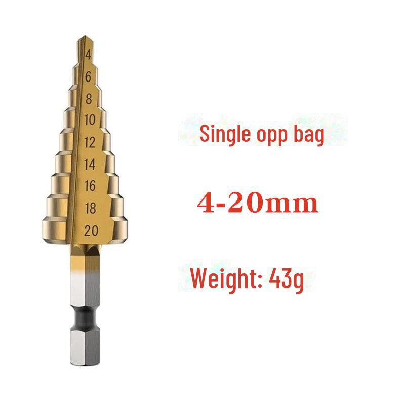 Hex Shank Step Drill Bit for Electric Drills - Multifunctional Hole Expander