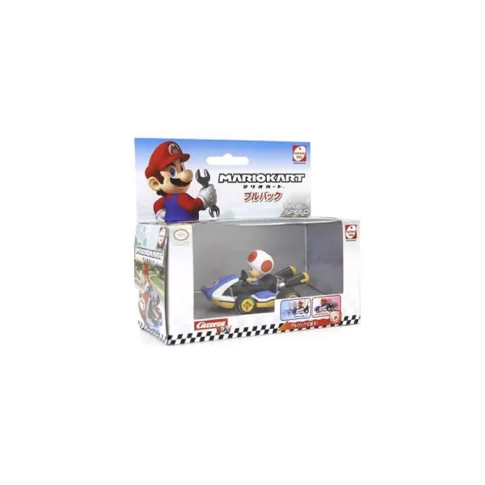 Kyosho Egg Mario Kart Pullback Toad TV015K