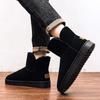 Herren Mode Baumwolle Neu High Top Winter Lässig Anti-Rutsch Abriebfest Dicke Sohle Schuhe Plüsch Komfort Dicke Schnee Trend Stiefel
