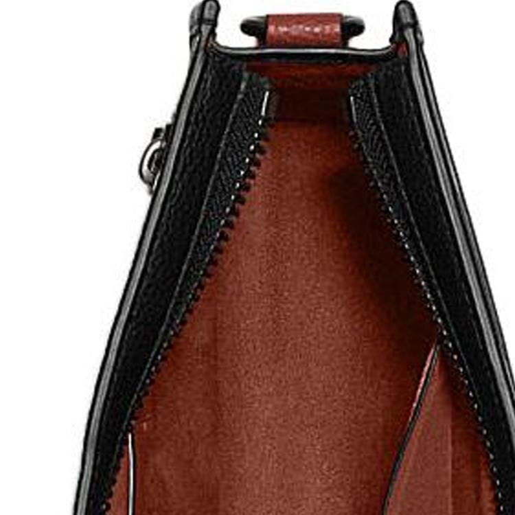 New COACH Hitch Artificial Leather Combination Storage Bag Combo Bag Shoulder Bag Crossbody Bag Medium Size Men's Umber CC088-TN2