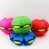 New Arrival Flashing Disc Ball Toy Elastic Bouncing Ball For Stress Relief Parent-child Interaction Plastic Material 25*25*5 Spec