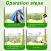 4 Sheets Anti Collision Window Clings, Rainbow Reflection Window Sticker To Prevent Bird Strikes Bird Alert Static Decals Window Strike Prevention