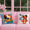 Such a Warm Hug Creativity Cushion Cover Reversible Plush Pillow Cover – For Car, Sofa, Bedroom, Perfect As a Gift.