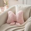 A Cute Bow Pillow - Soft,Hand Washable,Perfect for Bedroom&Sofa Decorations Ideal Gift | Room Décor|Decoration Throw Pillow Halloween Easter Christmas