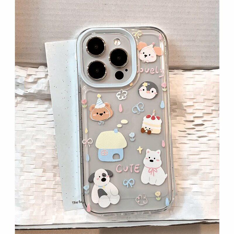 

Cake Puppy Phone Case for iPhone, Huawei Mate, Honor, Vivo, Xiaomi Redmi, and Oppo iPhone 12 Pro