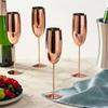 250ml Stainless Steel Wine Glasses Unbreakable Metal Cocktail Glasses ,for Drinking Cocktails and Wine At Bar and Home Cup