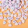 Acrylic Letter Beads for Kids' Jewelry Making – Educational DIY Beading Accessories