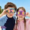 Professional Children Swimming Goggles Caps Waterproof Diving Goggles Anti Fog Competition Training Swimming For Boys Girls