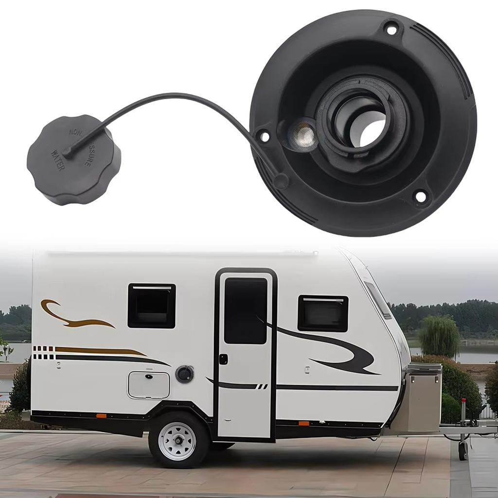 Locking Water Cap Black