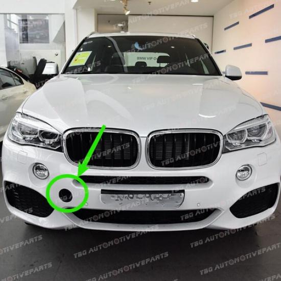 Front Bumper Tow Hook Cover for BMW X5 F15M Sport XDrive28i XDrive30i 2014-2018