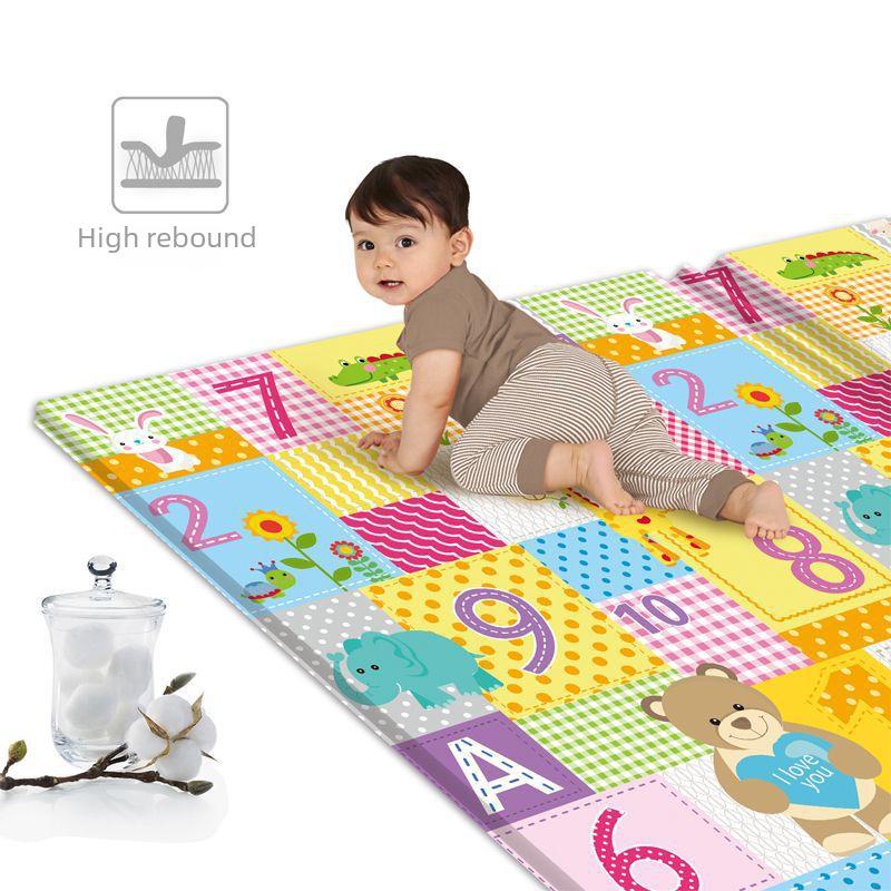 Thickened Foldable Baby Crawling Mat for Living Room