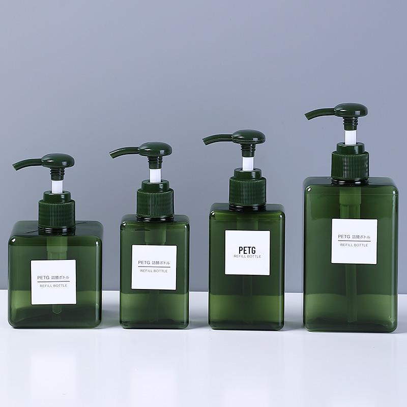 Reise-Druckflaschen zum Nachfüllen für Duschgel, Shampoo und Lotion - Tragbar und ideal für Geschäftsreisen