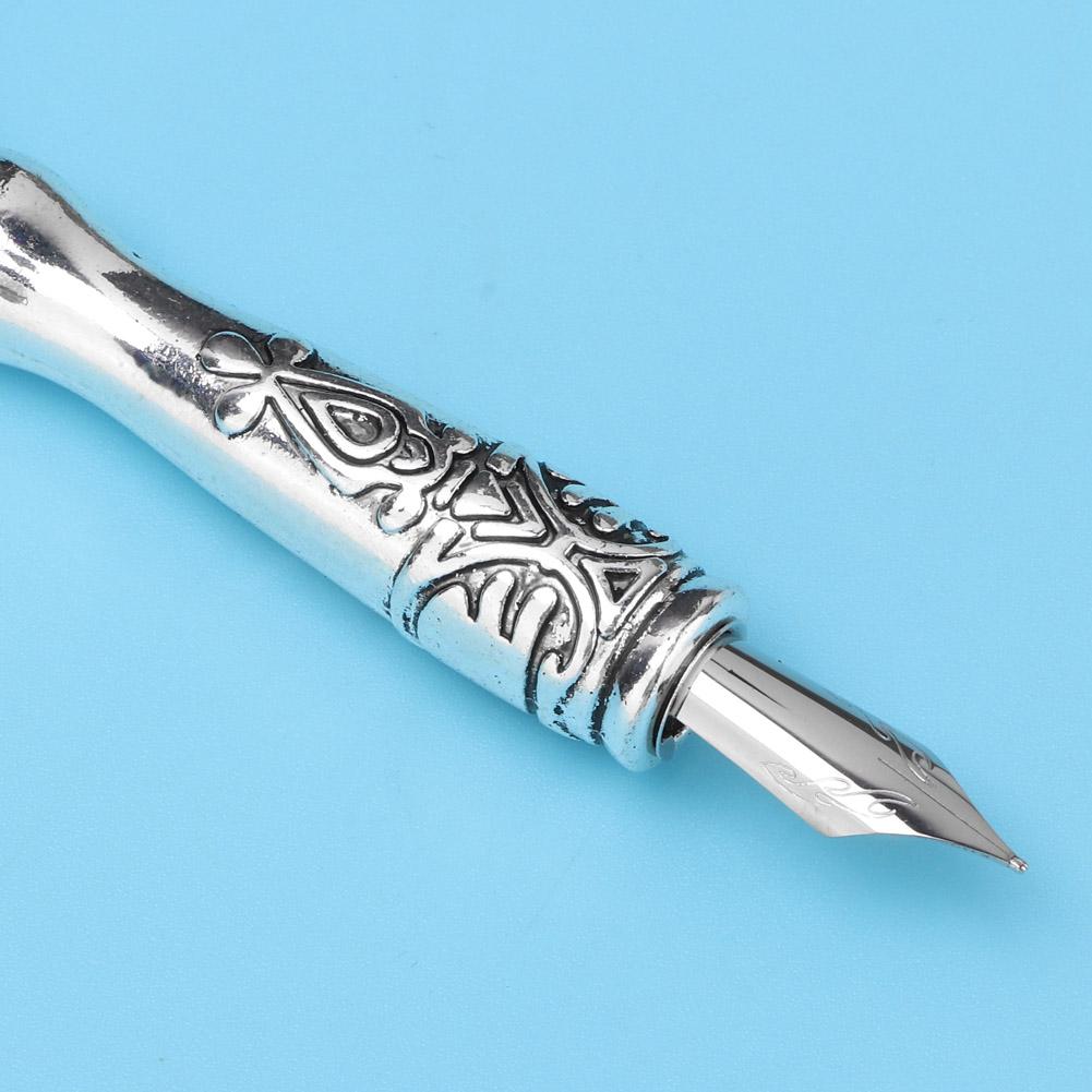Classical Vintage Fountain Pen   Quill Dip Pen Signature Pen Set Stationery Gift (#1)