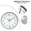 Modern Wall Clock Office Package Content Cafe Room
