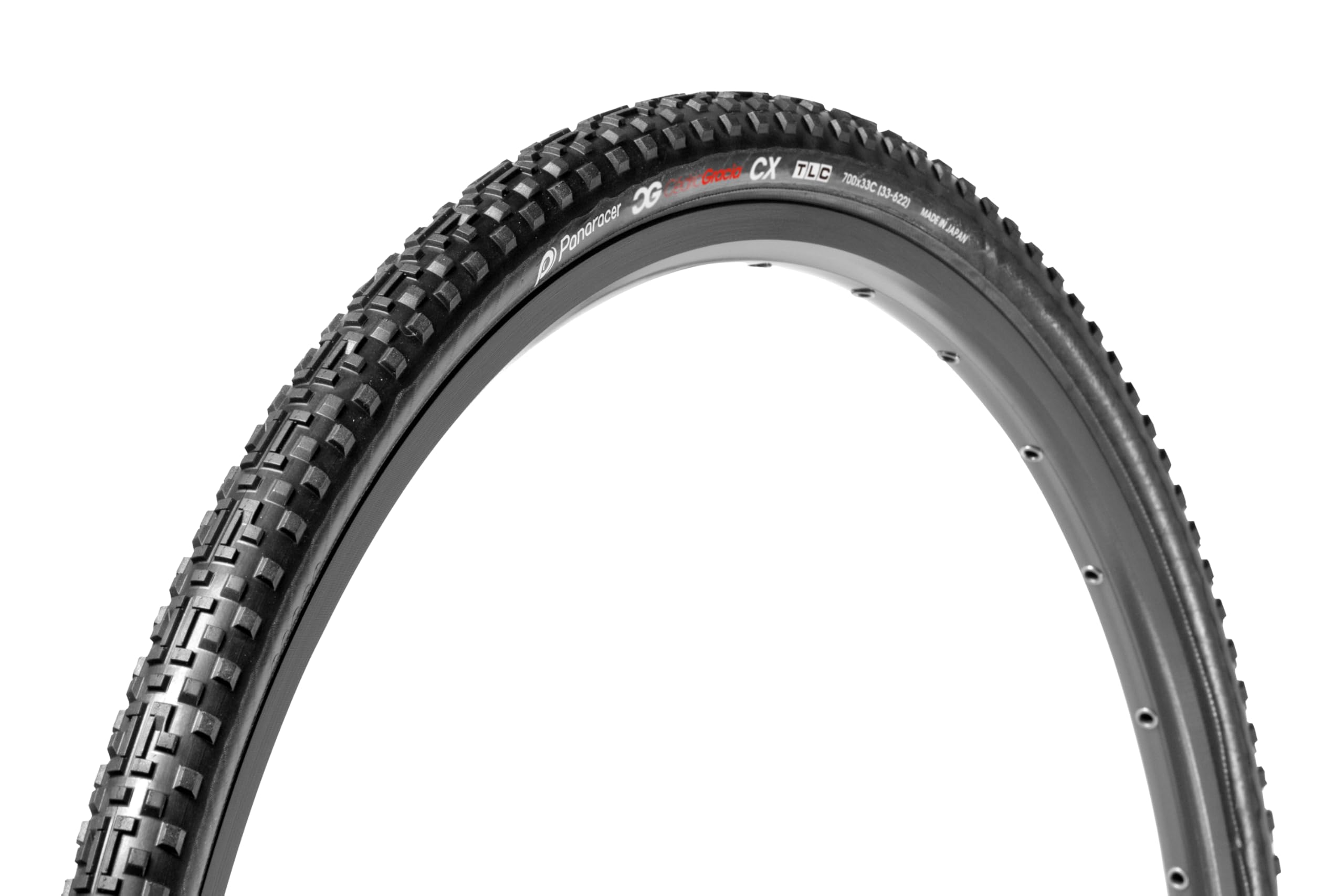 

Panaracer CGCX TLC Tubeless Compatible Tire [700 x 33C] F733TC-CGCX-B Black (for Cyclocross Bikes)