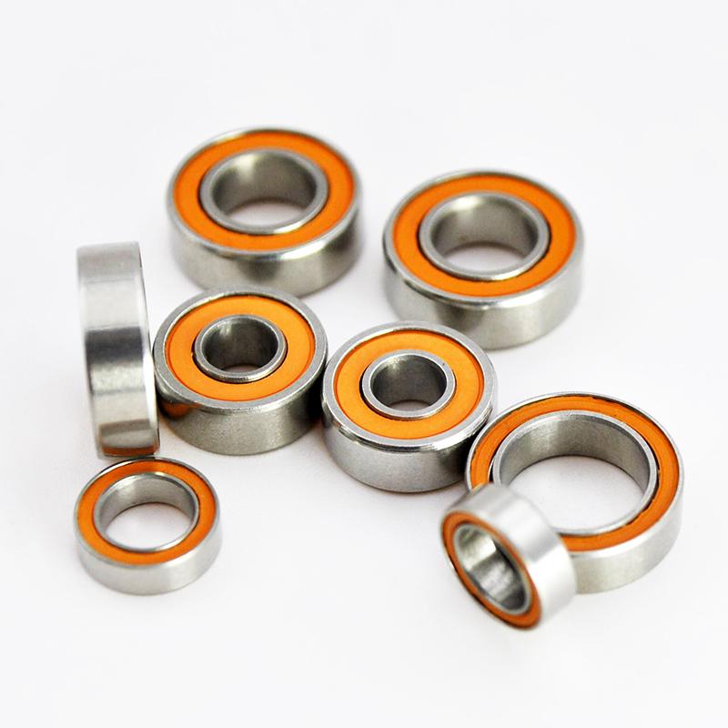 10pcs Hybrid Ceramic Bearing Stainless casting Spinning Fishing Reels 4x10x4mm 5x8x2.5 6x12x4 8x12x3.5 mm Mini Ball Bearings