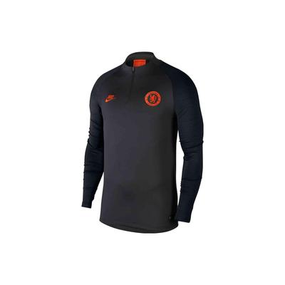 Camisa de Futebol Retrô Slim Fit com Gola Alta e Estampa de Logotipo Masculina tops Preto AO5177-060