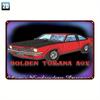 Vintage Metal Tin Sign Garage Decor Wall Art Poster
