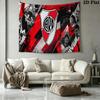 River Plate Wall Tapestry Aesthetic Wall Hanging Printed Fabric Blanket Decorative Tapestries for Bedroom Living Room Home Decor