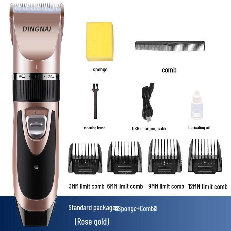 Electric Hair Clipper: Home & Barber Shop 4-in-1 Shaver & Trimmer