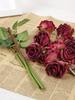 12 buc. trandafiri flori artificiale flori uscate de matase artificiale pentru decoratiuni cu tulpini unice pentru aranjamente florale flori de nunta