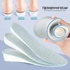 Invisible Height-Boosting Insoles - Breathable, Shock-Absorbing, Full Length for Men & Women, In Stock