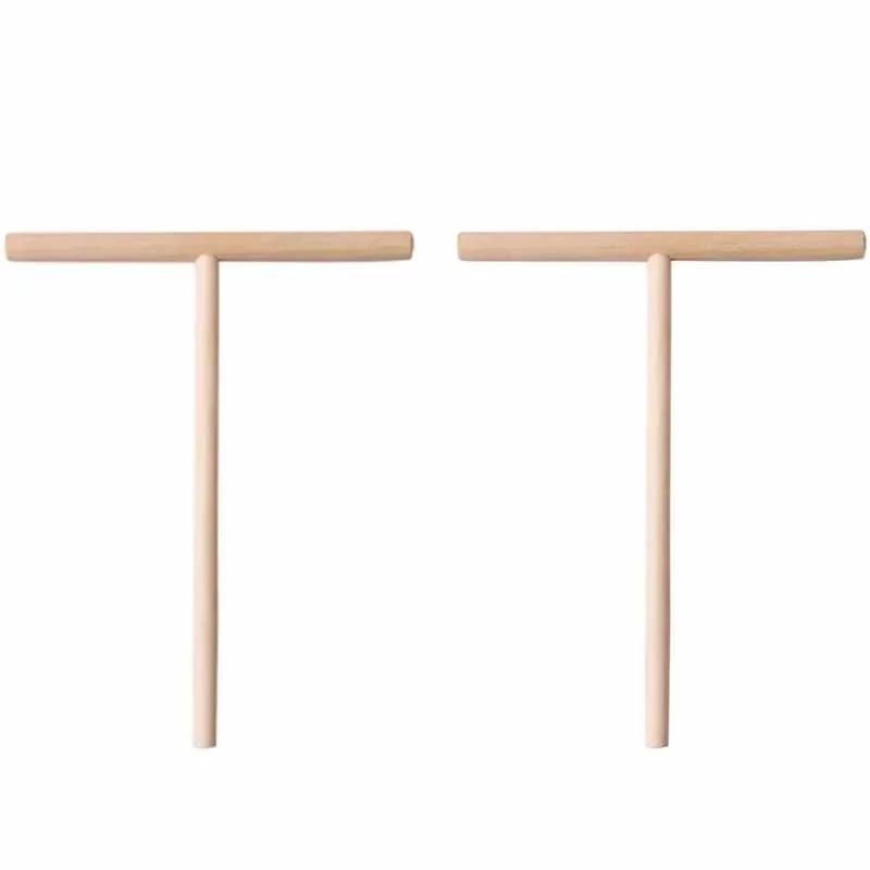 Dřevěná špachtle na těsto na palačinky HILIFE Nástroj na palačinky Domácí kuchyňské náčiní Čínská specialita Palačinkovač Dřevěný