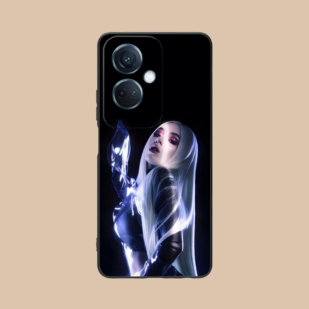 Fashion Ava Max Matte TPU Mobile Phone Case for OPPO Reno 14 13 12 11 10 9 8 7 6 5 F T Pro 5G Colorful Printing Cover