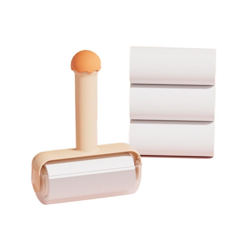 Tearable Roll Paper Hair Removal Roller Portable Design Cleaning Brush  Clothes Cleaning