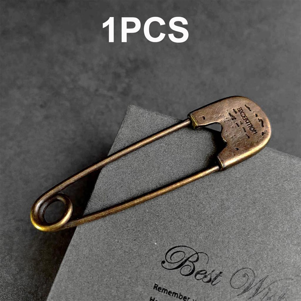 Large Safety Pins Retro Safety Pins Vintage Chic Brooch Pins Decorative for Clothes Scarf Shirt Blanket Shawl Cardigan Crafts