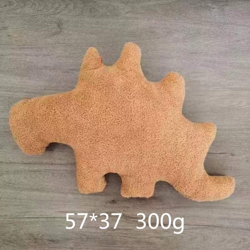 Dinosaur Chicken Nugget Doll Pillow Stegosaurus Tyrannosaurus Plush Toy