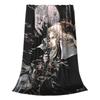 Flannel Throw Blanket Castlevania - Symphony Of The Night Wool Warm Plush Blankets Soft Bedding for Bed Living Room Home Picnic