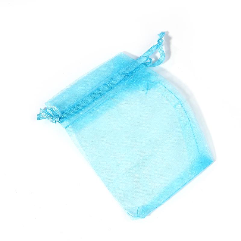10pcs/Lot 24 Colors Organza Bags Jewelry Bag Wedding Gift Storage Drawstring Pouches Jewelry Packaging Bags Present Wholesale