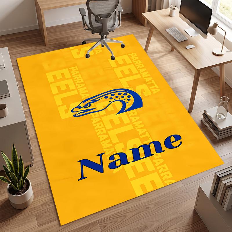 Parramatta Eels (14) Personalized name Office Carpet Stylish Decor for Living Room Bedroom Kitchen