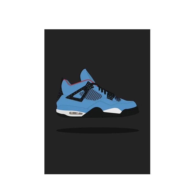 Fashion Sport Shoes Sneakers Posters And Prints Canvas Painting Nordic Wall Art Pictures for Living Room Home Decoration