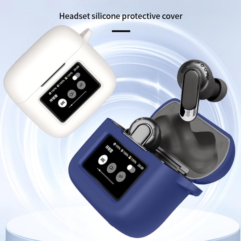 Headset Sleeve for 3 Silicone Case Earphone Protector Cover Scratchproof Soft Skin Shell Earbuds Housing