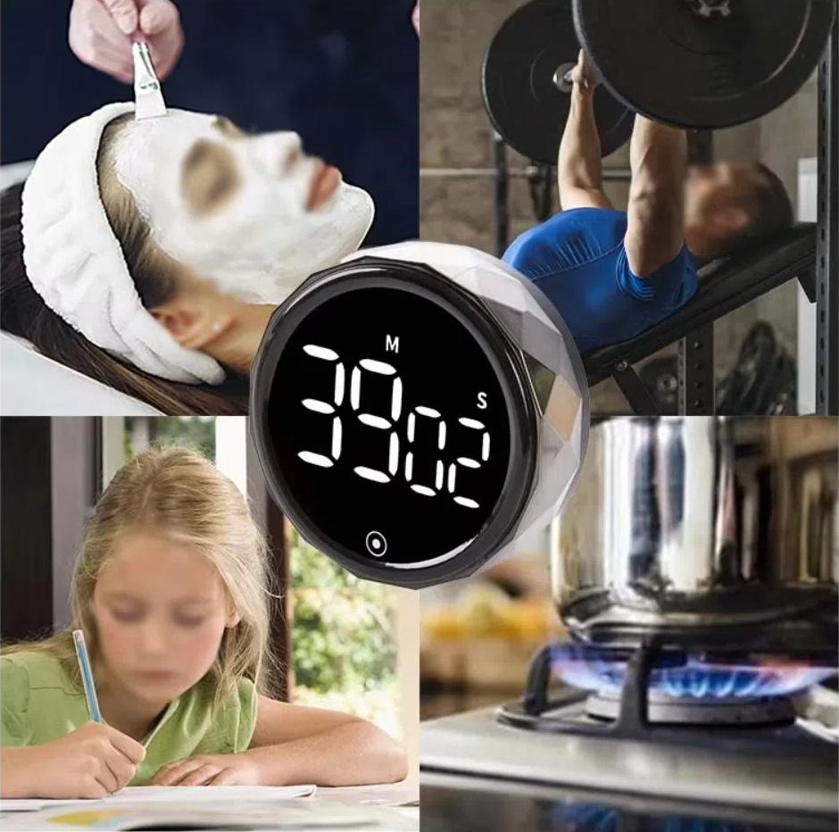 Electronic Kitchen Timer Compact Visual Timer Convenient Countdown Timer  Study