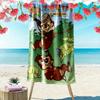 Tic Tac theme pattern design 2D Flat Print Beach Towel, Large Soft Quick Dry Towel for Beach Camping SwimmingXSTJ0915205