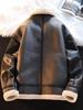 Men's Trendy Lambswool-Lined Winter Motorcycle Jacket
