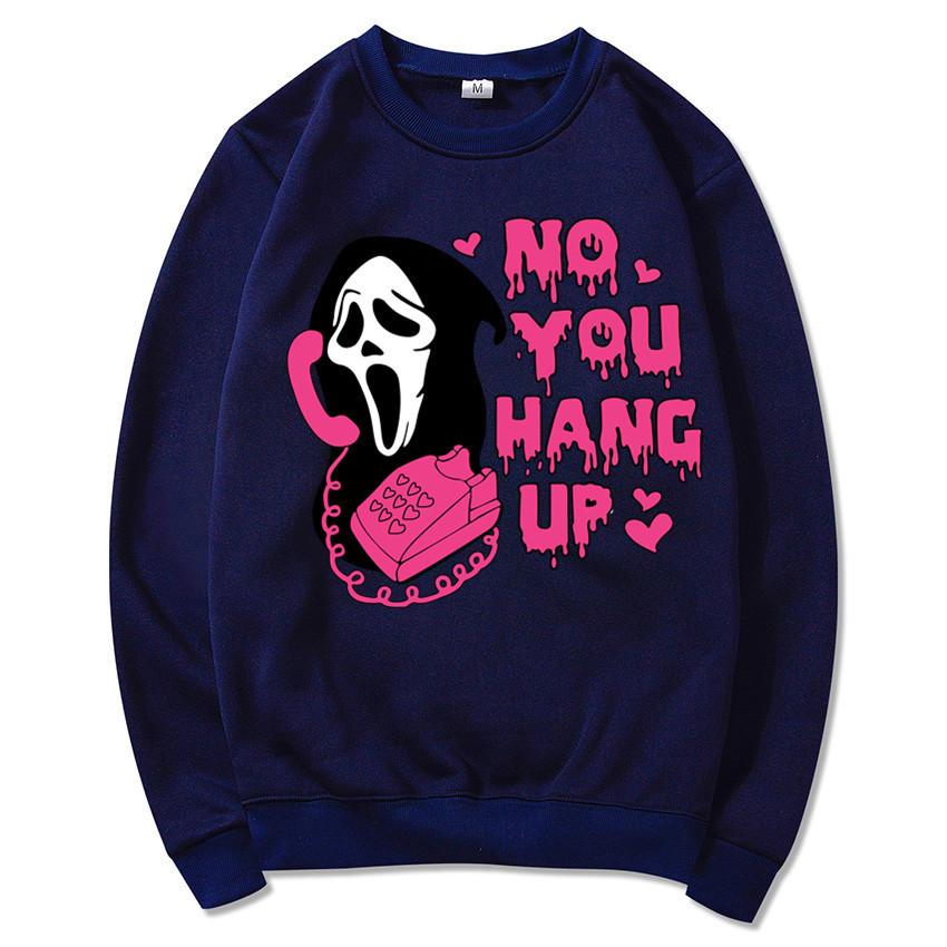 New Autumn and Winter Women's Clothing Crew Neck Fleece Sweater Crew Neck NOYOUHANGHP Letter Print