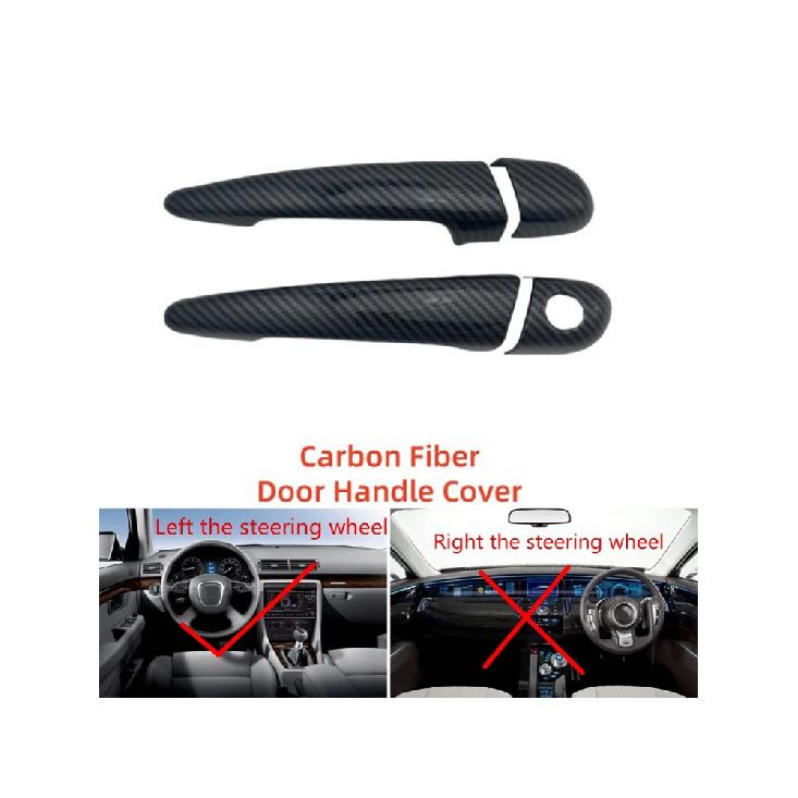 Carbon Fiber Doors Car Upgrade Door Handle Cover Trim For BMW E46 330 330ci M3 1996 1997 - 2005 Car Modification